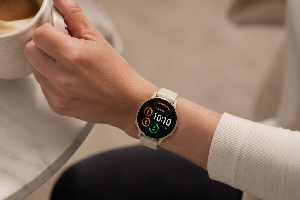 Garmin Venu 3 ranteessa arjessa