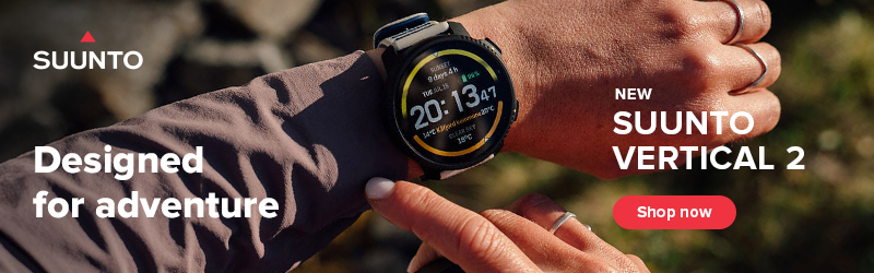 CTA-kuva Suunto Vertical 2 naisen ranteessa